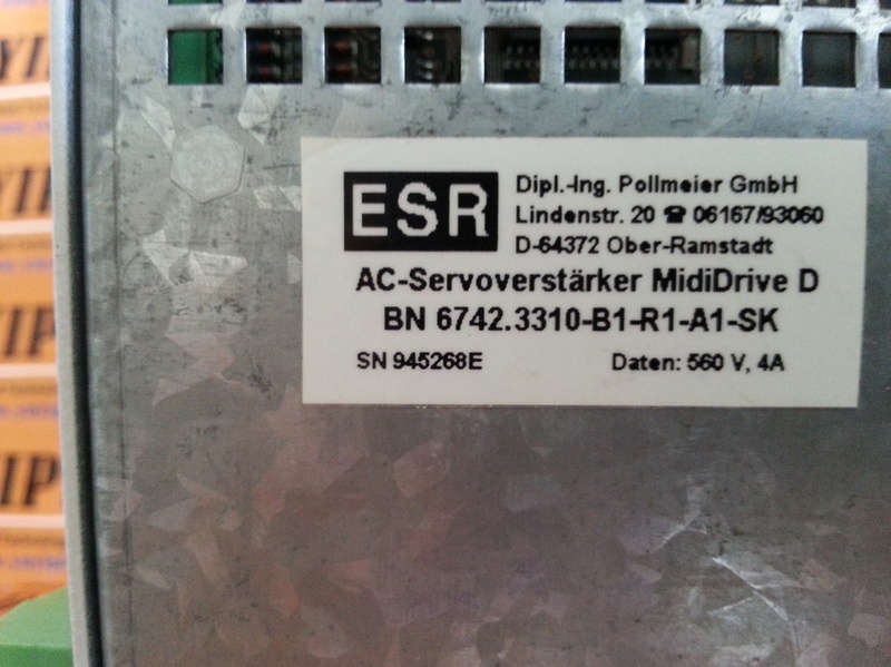 ESR AC Servoverstärker TrioDrive A ESR BN 6651.3701 K5 G1 S9 AC SERVO